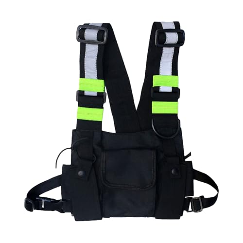 Bolso de pecho para hombre, Riñonera para correr | Riñonera funcional | Riñonera deportiva, riñonera ligera, riñonera deportiva para correr, senderismo, ciclismo y entrenamiento
