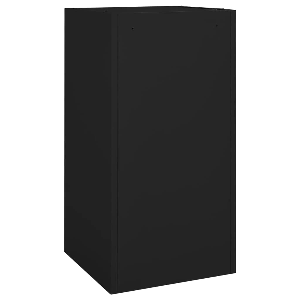 Sattelschrank aus Stahl 53x53x105 cm für Reitsportausrüstung, Abschließbarer Spind für Pferdezubehör, Schwarz