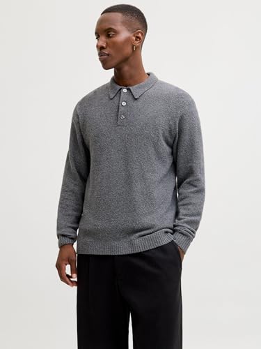 Knit Pack BF JACK & JONES Jprblamaverick pull homme gris taille L chaud - 2