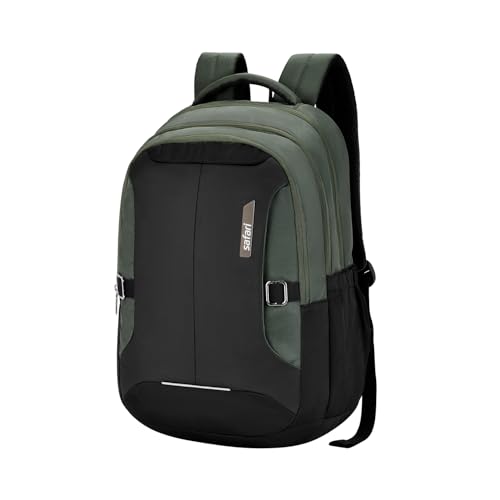 Image of Safari 35L Formal Laptop Backpack with Raincover, 3 Compartments, Front Pocket, Smart Trolley Sleeve, Office Bag, College Backpack, Travel Bag, School Bag