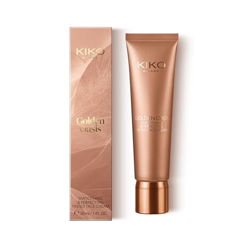 KIKO Milano Golden Oasis Smoothing & Perfecting Tinted Face Cream 05, Getönte, Feuchtigkeitsspendende Gesichtscreme Mit Perfektionierendem Effekt