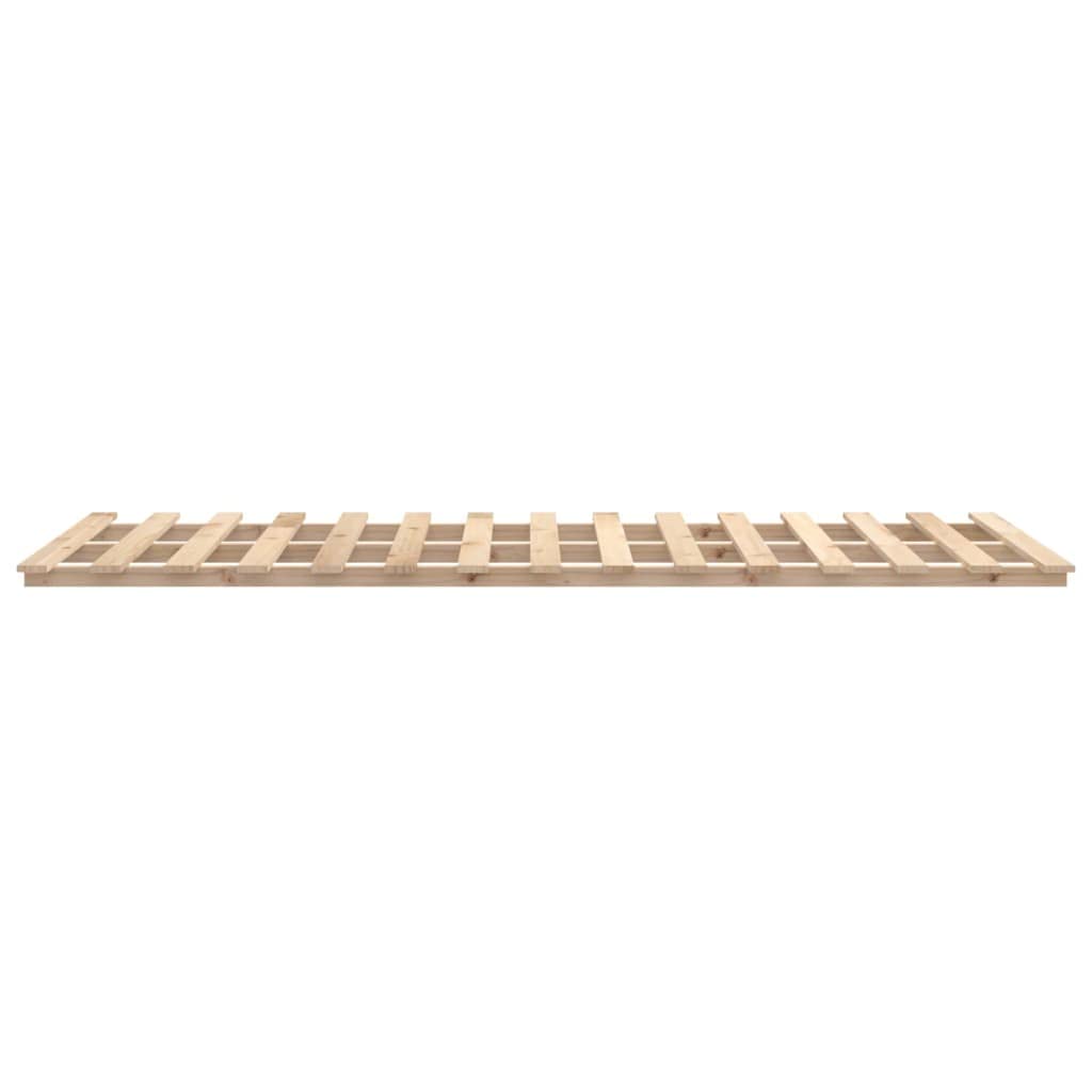 vidaXL Cadre de lit sans Matelas 90x190 cm Bois de pin Massif