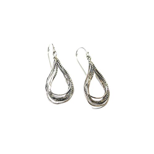 ELIMOR JEWELRY 925 Sterling Silver Earrings - Dangle Earrings for Women - Hook Drop Earrings - Comfort Fit & Hypoallergenic Women Jewelry - Best gift for Girlfriend, Mom, Daughter, Wife & Sister