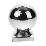 DOITOOL Edelstahl Handlauf Kugel Endkappe Vielseitiger Geländer Schutz Abschlusskappe Integrierte Montage Dekorativer Geländer Ball Für Innen Außen Stilvolles Treppen Zaunzubehör