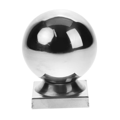 DOITOOL Edelstahl Handlauf Kugel Endkappe Vielseitiger Geländer Schutz Abschlusskappe Integrierte Montage Dekorativer Geländer Ball Für Innen Außen Stilvolles Treppen Zaunzubehör