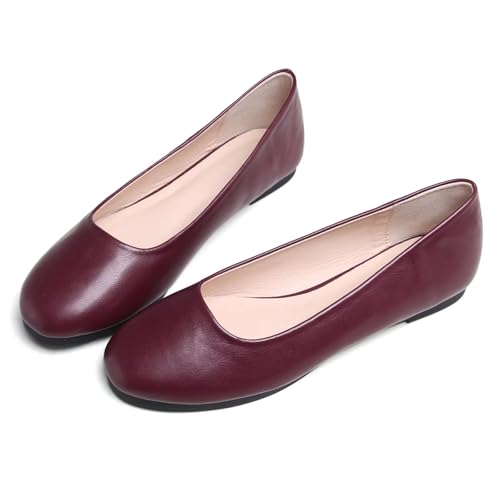 Image of SAILING LU Casual Shoes for Women Dressy Ballet Flats | Comfort Fit, Work Shoes,Casual for Women, Slip-Ons Loafers