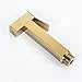Handheld Bidet Sprayer for Toilet Cold Water Baby Cloth Diaper Sprayer Wall Mounted Brass Toilet Sprayer High Pressure Handheld Sprayer Kit with Angle Valve Baby Cloth Diaper Cleaning,Chrome (Color :