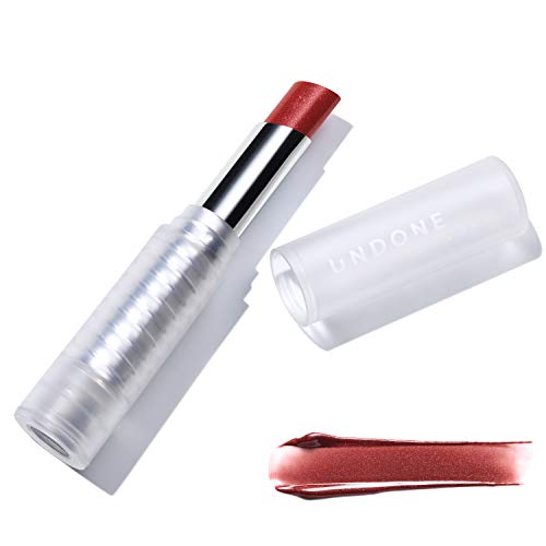Light Reflecting, Lip Amplifying Lipstick. Sheer, Buildable, Hydrating Color - UNDONE BEAUTY Light On Lip. Aloe, Coconut & Volume Enhancing Pigment. Paraben, Vegan & Cruelty Free (Berry Glow)