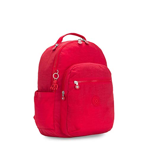 Image of Kipling Women's Seoul 15 inch Laptop Backpack, Durable, Roomy with Padded Shoulder Straps, Built-In Protective Sleeve