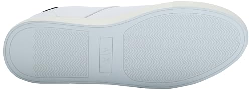 A｜X ARMANI EXCHANGE Men's Paris Low Top Suede Logo Court Sneaker4