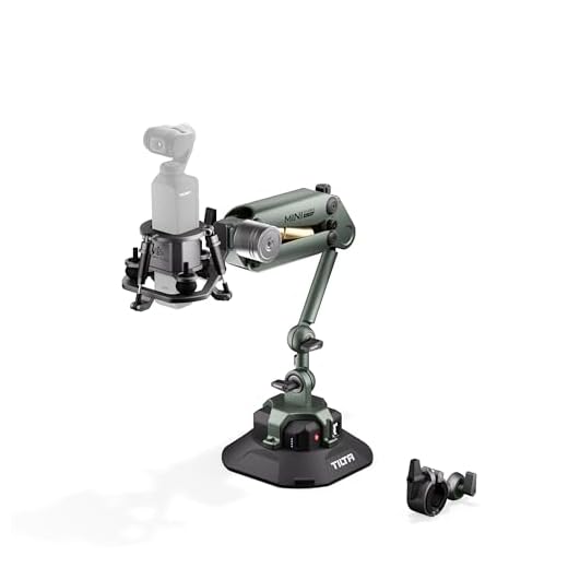 Tilta Hydra Alien Mini Master Kit | for Vehicle-Mounted Cinematography | Compatible with DJI Action 3/4, Pocket 3, Insta360 X4/X3 | Hydraulic Damping | Shock Absorbers HDA-T15-E-FG