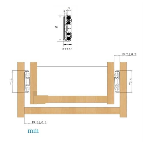 Glissières de tiroir anti affaissement pour réparer un rack lourd
