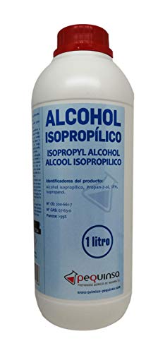 Alcohol Isopropilico. Isopropanol. 99,8%. Envase 1 Litro.