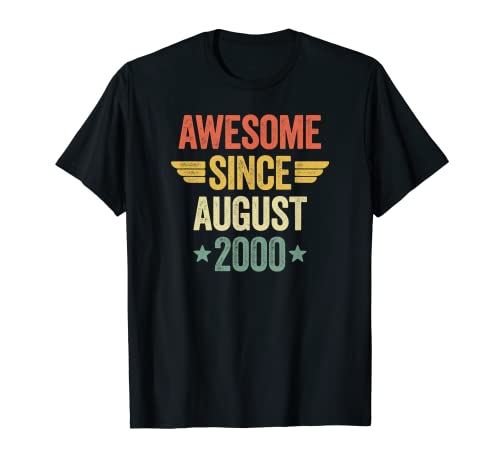 Awesome Since August 2000 T-Shirt