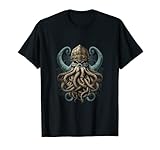 Photo Gallery elmo vichingo di polpo creature marine kraken maglietta Photo Gallery elmo vichingo di polpo creature marine kraken maglietta