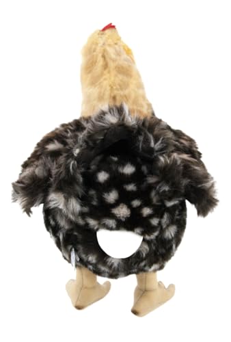 Teddys Rothenburg Kuscheltier Henne Hilde 37 cm grau/braun Huhn mit Ei Plüschhenne Plüschtier