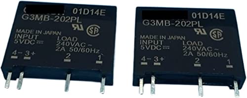 Relais G3MB-202PL-5VDC statique Omron compatible pour circuit imprimé 2A 4 broches lot de 10