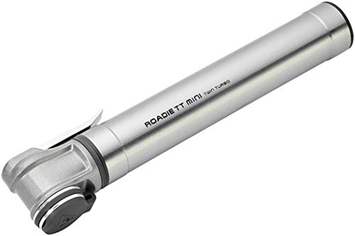 Topeak Roadie TT inflador manual de aluminio de alta gama para bicicletas con válvula Presta