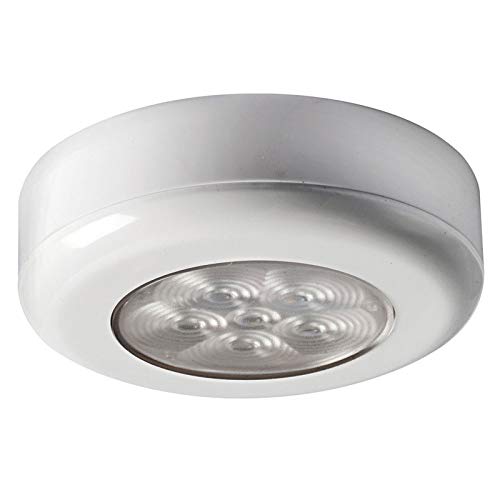 OSCULATI Luce di cortesia Rot. ghiera Bianca 6 LED Bianchi