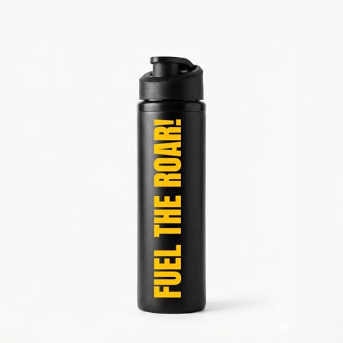 Image of Pure Nutrition CSK Athlete Fuel Sipper Bottle 700ml | Shaker for Gym Bottle | Protein Shaker Bottle | 100% Leakproof, BPA Free, Durable Gym Shaker | BPA-Free Sports Bottle | Black