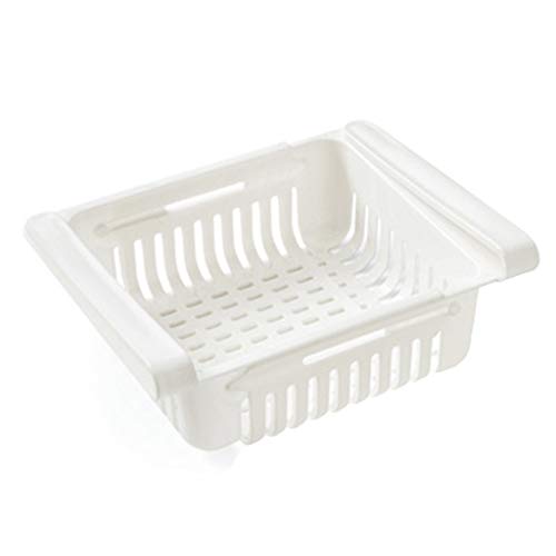 Coohole Refrigerator Storage Box Retractable Drawer Rack Shelf Plate Layer Food Fresh-Keeping Classified