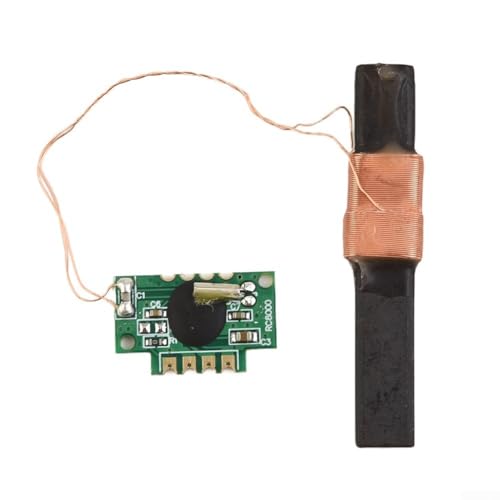 GLOBALHUT - GLOBALHUT Module récepteur, DCF77 Module récepteur radio, module fiable pour les applications d'horloge et de minuterie, radio horloge radio, 4097A2QZBB61YN356ZLY27YDLK7A