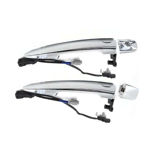 Poignées de porte extérieures argent 826469N00A pour Leaf Maxima