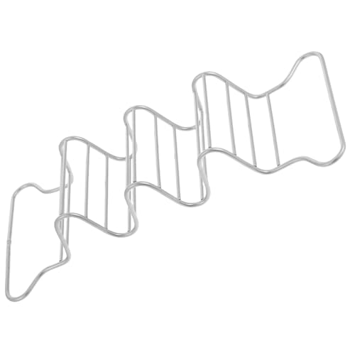 LAPYAPPE Stainless Steel Kit Taco Bracket Accessories Multi-use Serving Rack Tortillas Burritos