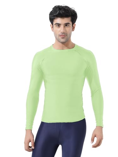 Image of LYCOT Compression Top Full Sleeve Plain Athletic Fit Multi Sports Cycling, Cricket, Football, Badminton, Gym, Fitness & Other Outdoor Inner Wear