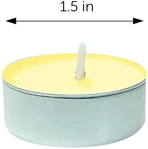 Decorrack Tealight Candles, Vanilla Scented, Pleasant Fragrance Candle, Long Lasting Air Freshener (Pack Of 10) #TOP3