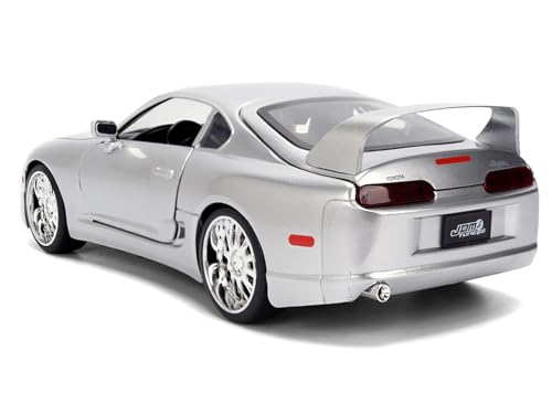 JDM Tuners - 1995 Toyota Supra (Plateado) 1:24 miniatura 5