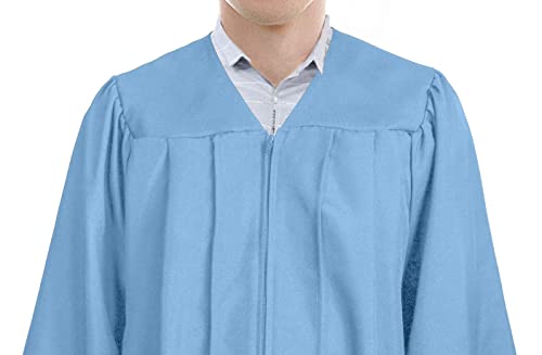 Image of Graduation Cap Gown 2026 2027 Matte Unisex for High School Bachelor | Heavyweight Matte Polyester,Zipper Closure,Adjustable Cap,Sizes 39-60,Bulk Orders Available