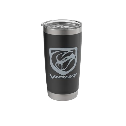 Dodge Viper Logo Stainless Steel Insulated Tumbler