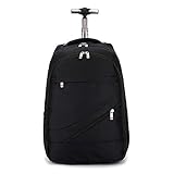samsonite guardit trolley 17 3 black * Gran capacidad y compartimentos múltiples: la gran capacidad garantiza que todo el equipo sea seguro y ordenado. El gran compartimento principal separa libros, ropa, archivos y carpetas. Compartimento acolchado para computadora portátil con cubierta de velcro para la mayoría de las computadoras portátiles de 17 pulgadas