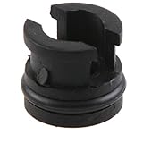 Lezyne Gummiverschlusskappe Rubber Flap, Schwarz, TBNo3