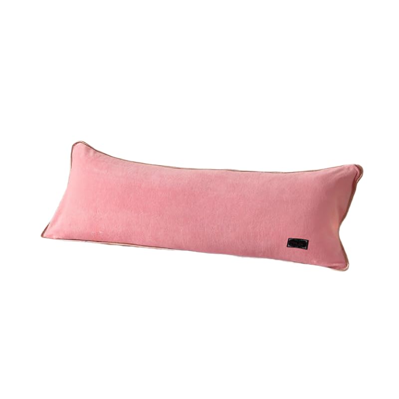 48cmX120/150/180cm Fundas De Almohada De Terciopelo De Leche De Tamaño Doble Funda De Almohada Simple Y Opulenta Fundas De Almohada Suaves De Piel Sintética para Cabello Y Piel