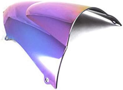 Double Bubble Windshield Windscreen for Kawasaki Ninja ZX9R ZX 9R 2000-2003 (Dark Iridium)