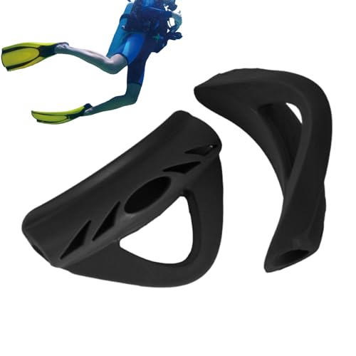 Manija para Cordón de Palma de Natación | 2 Piezas Mango para Aletas de Buceo,Accesorios Deportes Acuáticos Reemplazo Mujeres Hombres Adultos Buceo Apnea