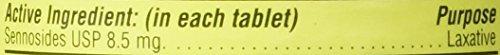 Image of Swiss Kriss Herbal Laxative Tablets, Natural Laxatives for Constipation Relief, Senna Laxative, 250 Tablets (Pack of 2)