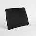 Cushie Pillows 11 inches x 11 inches Microbead Squishy/Flexible/Comfortable Square Pillow - Black