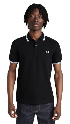 POLO UOMO FRED PERRY BLACK