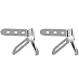 vorey Meat Thermometer Probe Clip for Ambient Temperature Readings of BBQ Smoker Oven Grill,Set of 2 Universal Style
