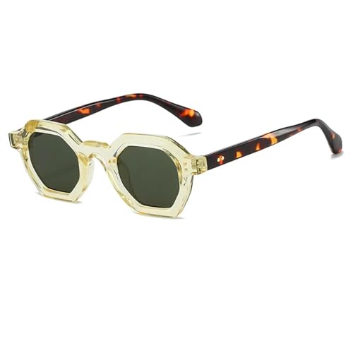 Lunettes de soleil punk vintage UV400 unisexes pour la conduite