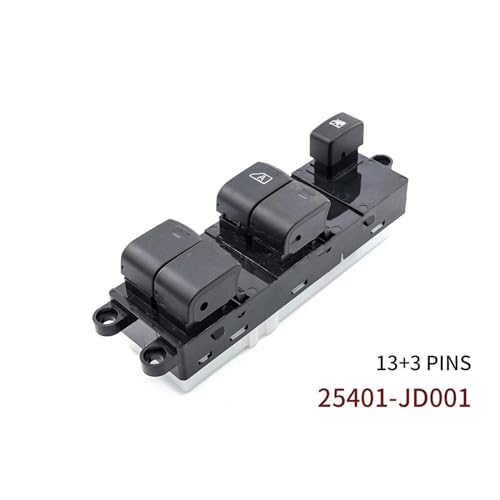 Commande leve vitre bouton commutation de commande de fenetre electrique Nissan Qashqai J10 - 3