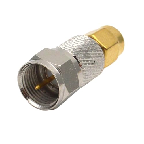 Adaptateur coaxial mâle vers F à prise directe pour câble d'antenne TV