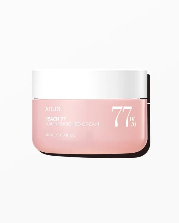 ANUA Peach 77% Niacin Enriched Cream (50 ml), Pink