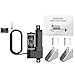 Justech 12V Heavy-Duty Linear Actuator 660LBS/3000N-2inch/50mm Silent IP65 Electric Actuator with Brackets for Electric Windows, RV Adjustments, Solar Trackers, Industrial Machinery