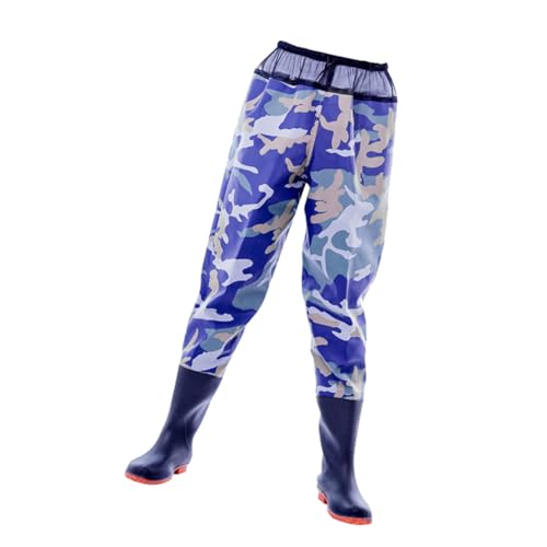 Pantalones de vadeo comodos impermeables para evitar el agua en la pesca