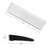 LTC Keyboard Wrist Rest, Cushion Support Pads for 61-Key Keyboard, for Office, Gaming, Computer PC Laptop Mac Typing, with PU Leather & Anti-Slip Rubber Base, Angle Inclined (60% Compact, White)