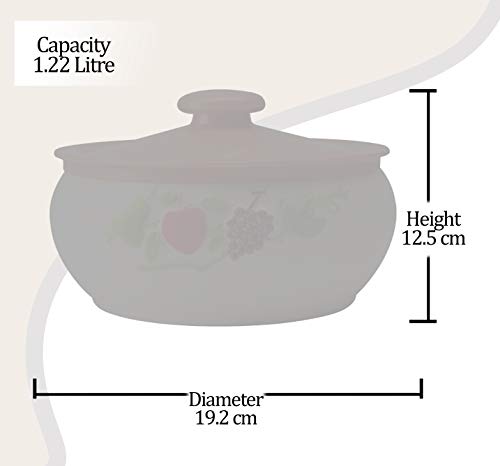 Image of MILTON Orion 1500 Insulated Inner Stainless Steel Casserole, 1220 ml, Green